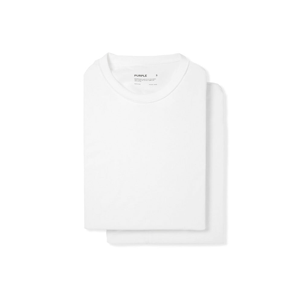 Inside Out Jersey Tee Pre Pack Of 2 'White'