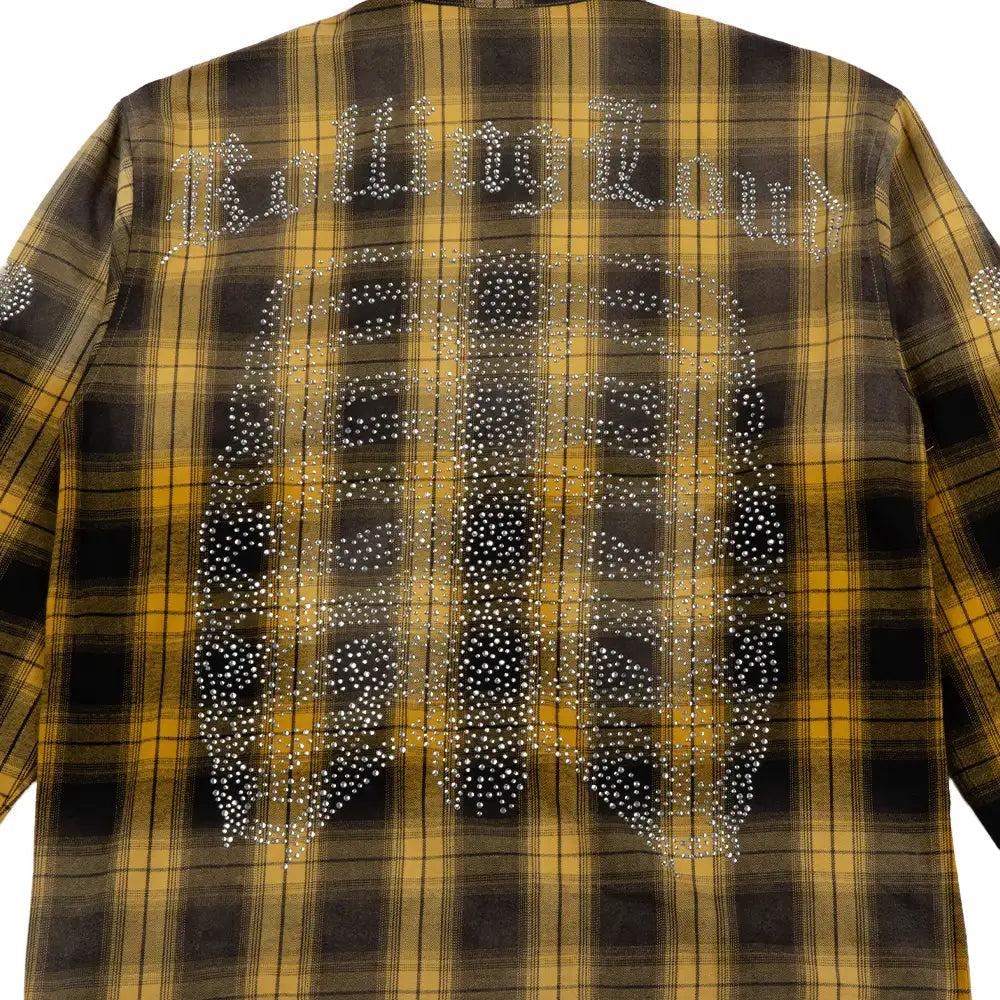 RL Bones Flannel Shirt 'Yellow'