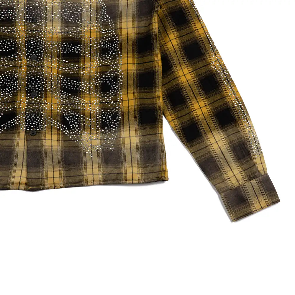 RL Bones Flannel Shirt 'Yellow'