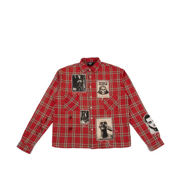 Anarchy Flannel 'Red'
