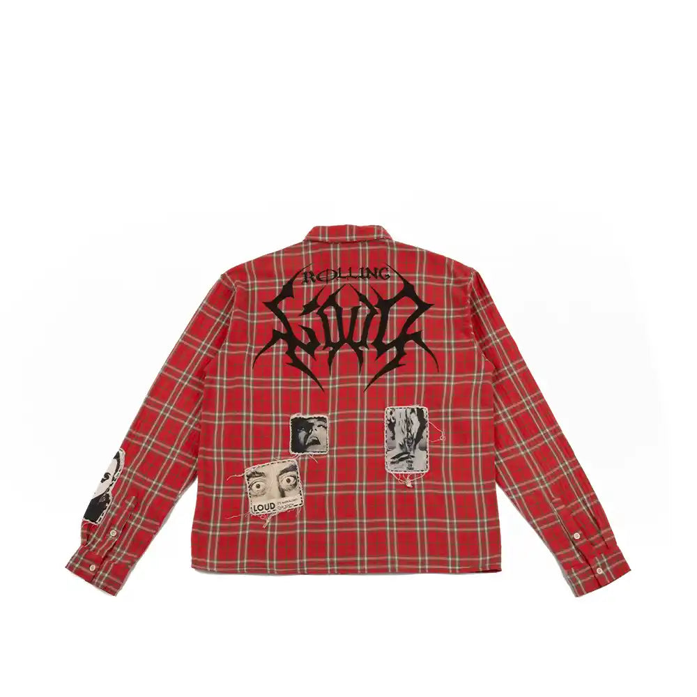 Anarchy Flannel 'Red'
