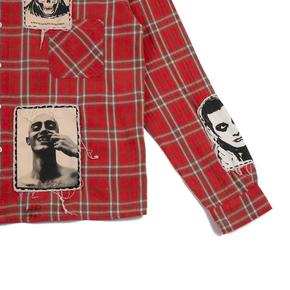 Anarchy Flannel 'Red'