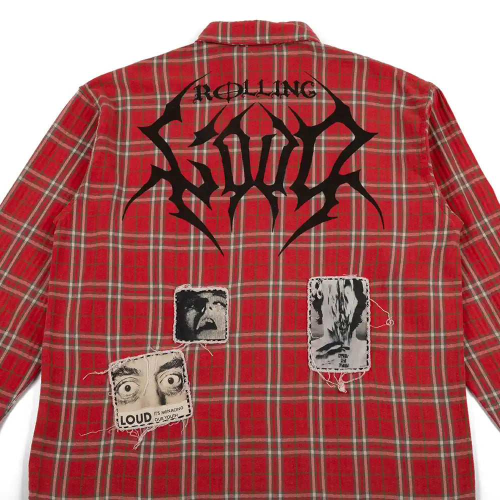 Anarchy Flannel 'Red'