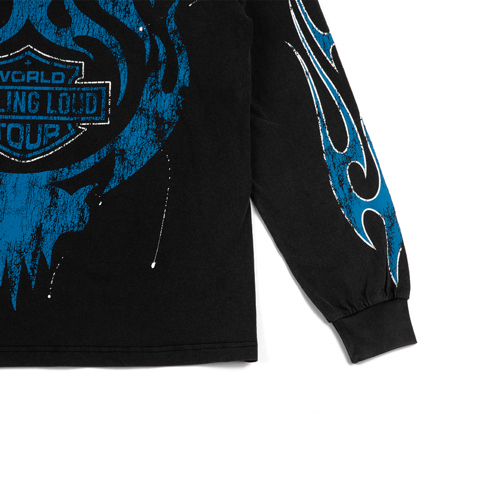 Rolling Loud RL Moto Club Longsleeve 'Washed Black' – TAKOUT® Rolling Loud RL Moto Club Longsleeve 'Washed Black' – TAKOUT®
