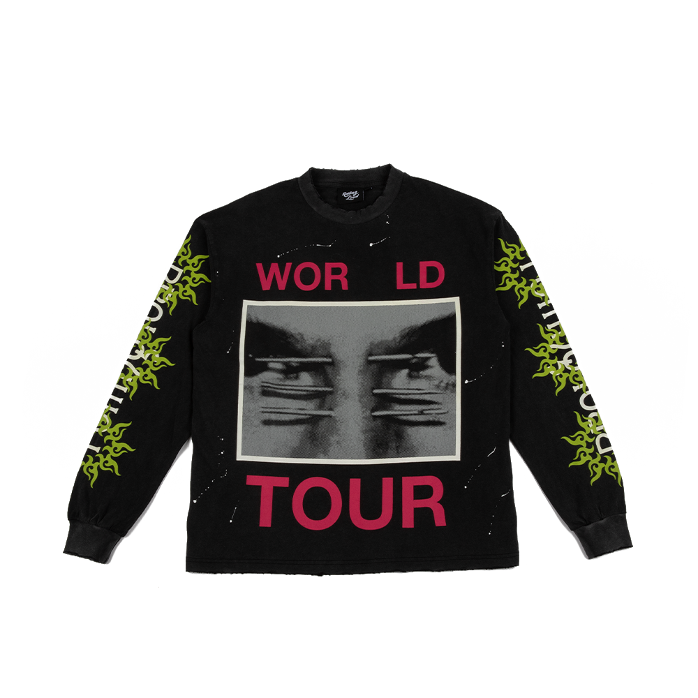 Nailhead Longsleeve 'Washed Black'