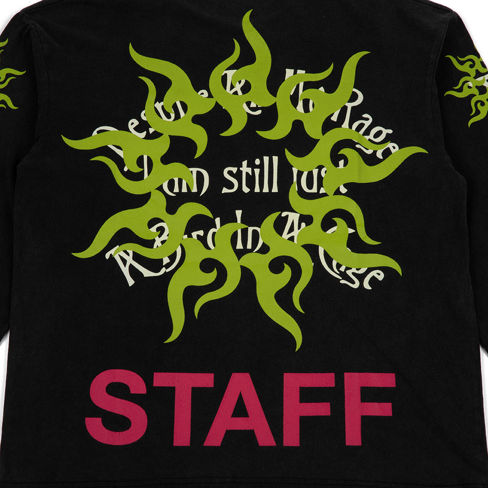 Nailhead Longsleeve 'Washed Black'