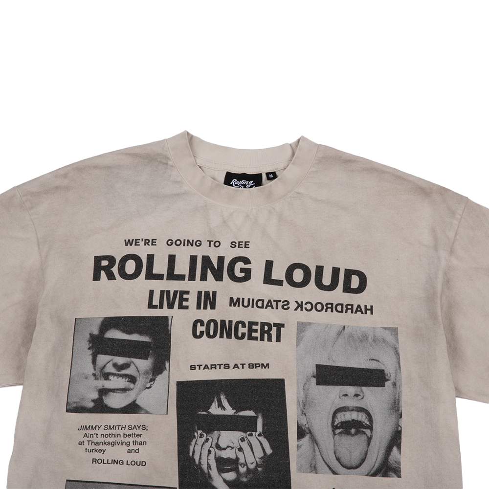 Live In Concert Tee 'White'
