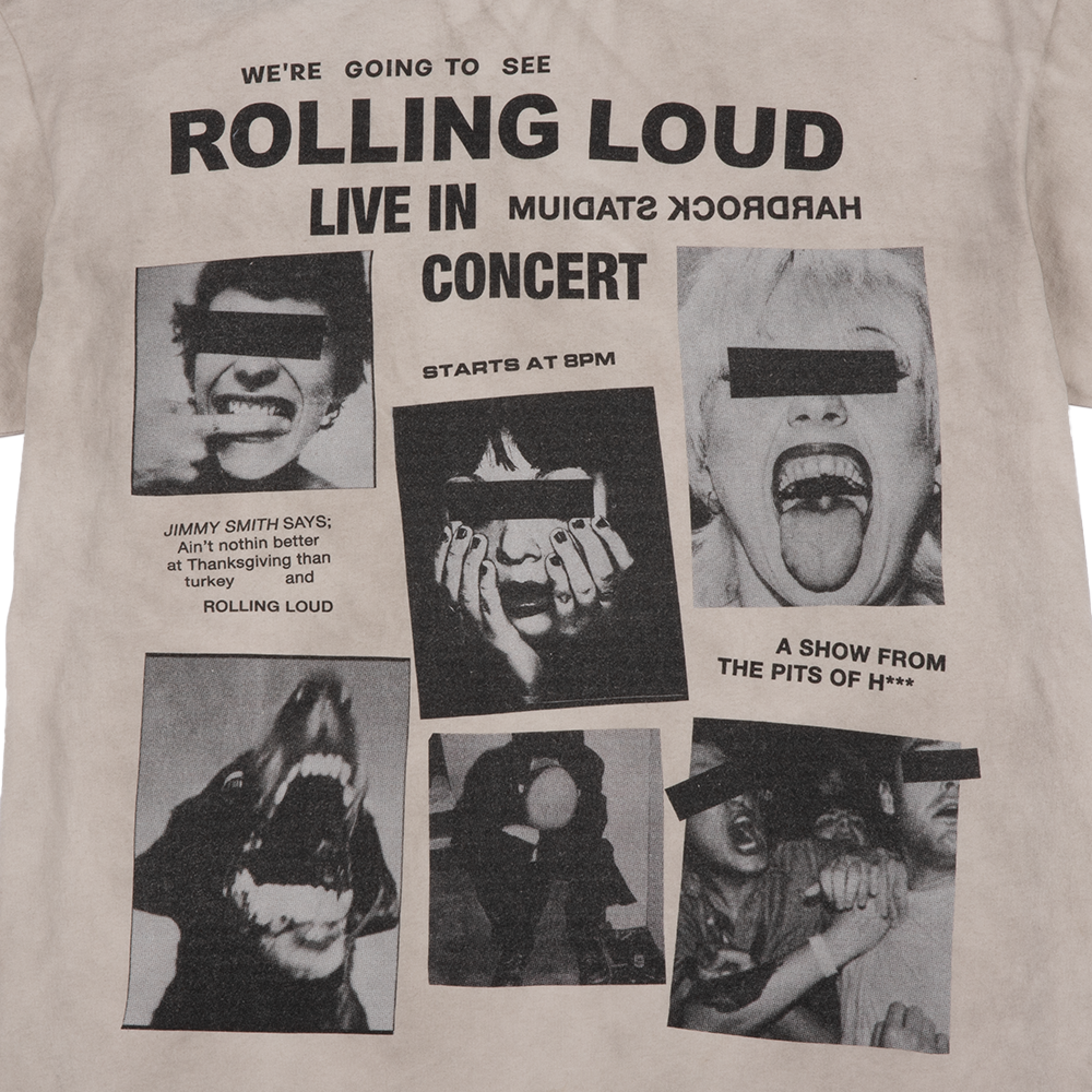 Live In Concert Tee 'White'