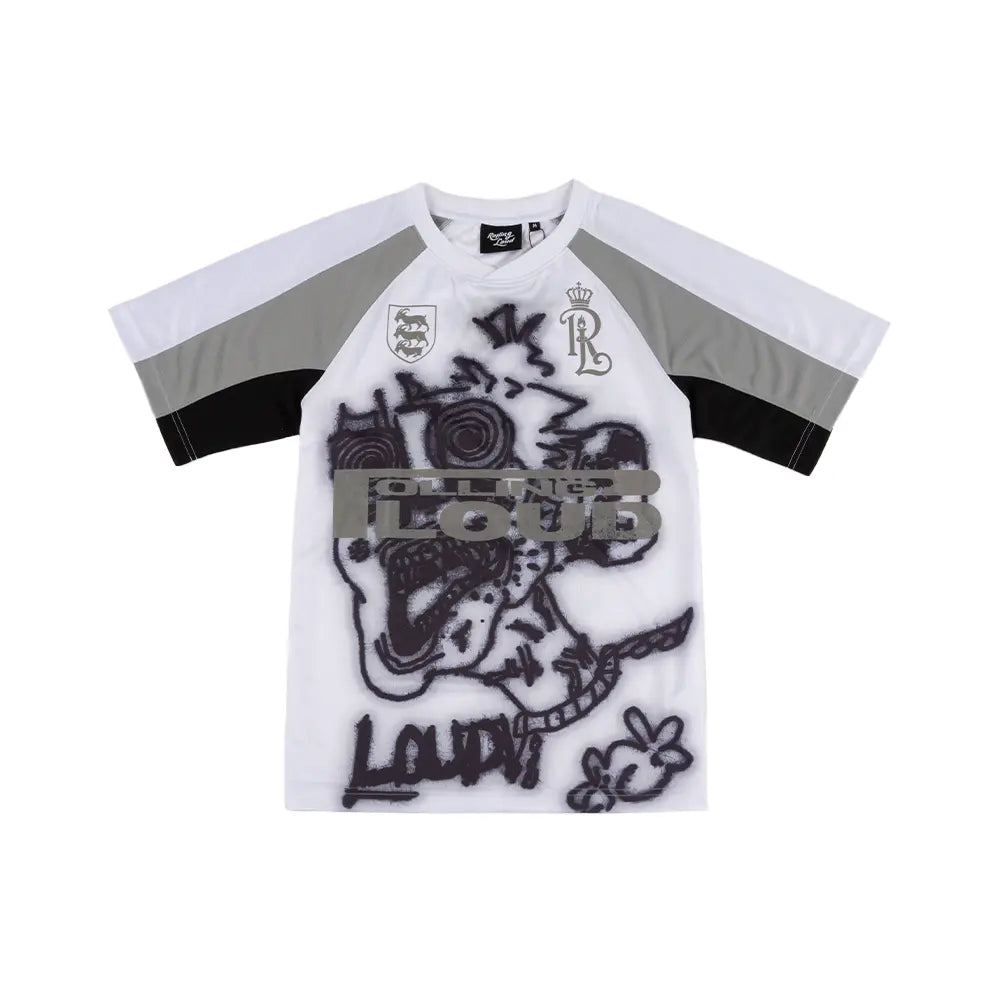 Loud Chaos Soccer Jersey 'White'