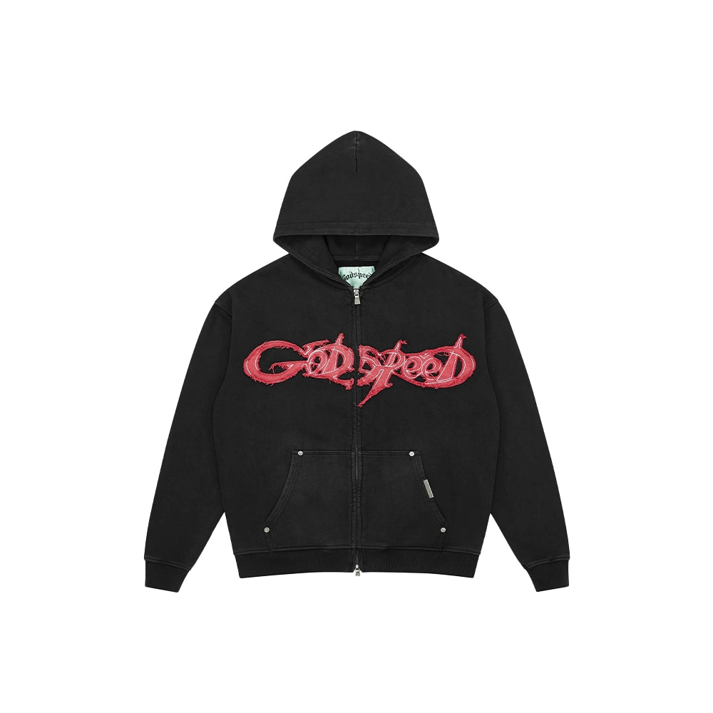 Raw Import Sweatsuit 'Black Red'