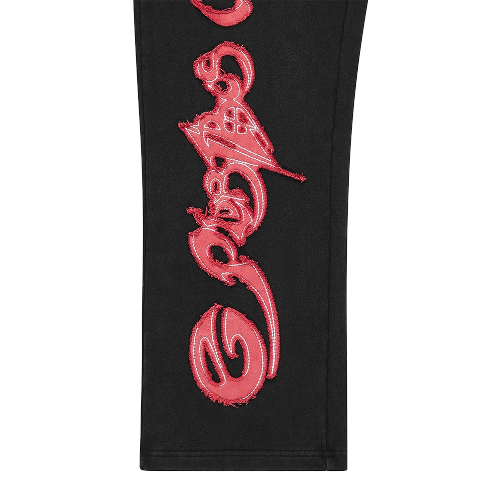 Raw Import Sweatsuit 'Black Red'