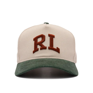 RL Corduroy Snapback Hat 'Cream'