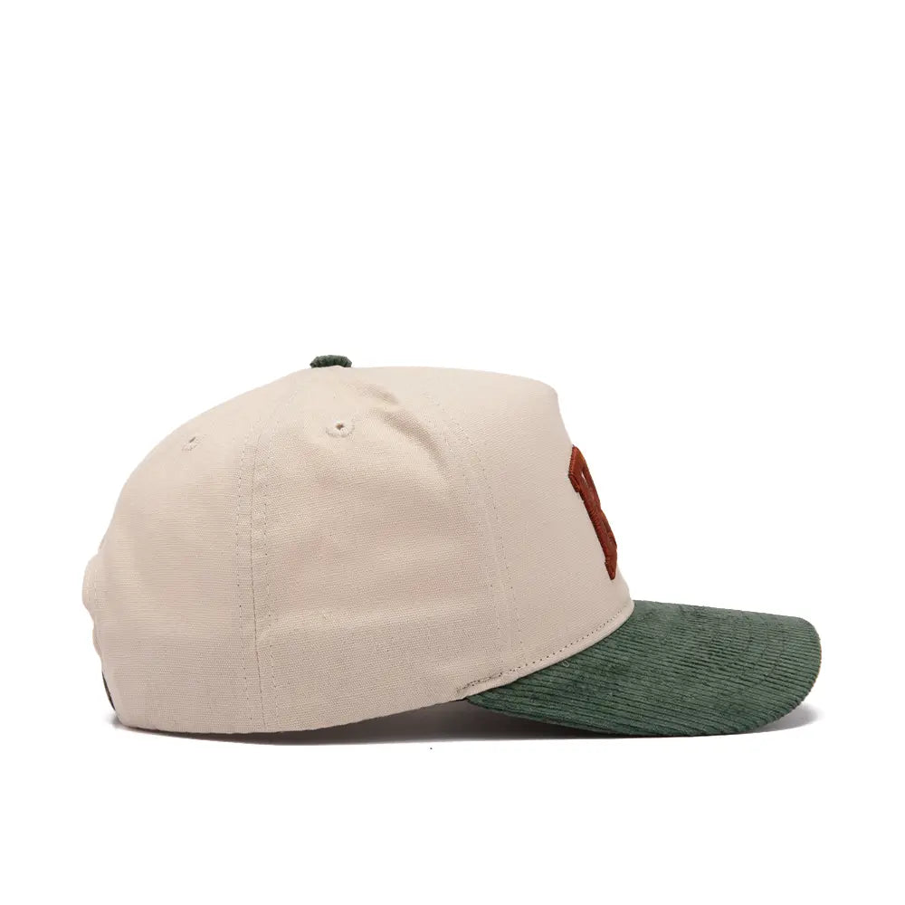 RL Corduroy Snapback Hat 'Cream'