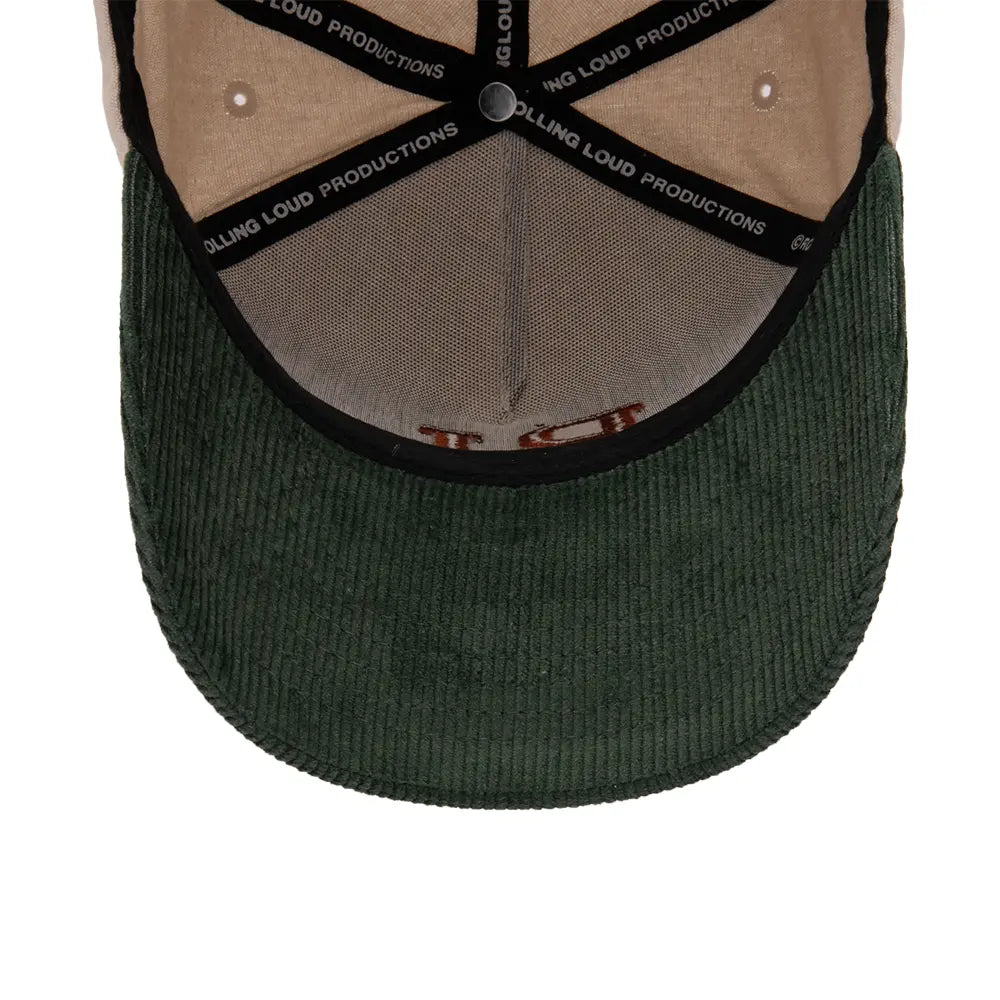 RL Corduroy Snapback Hat 'Cream'
