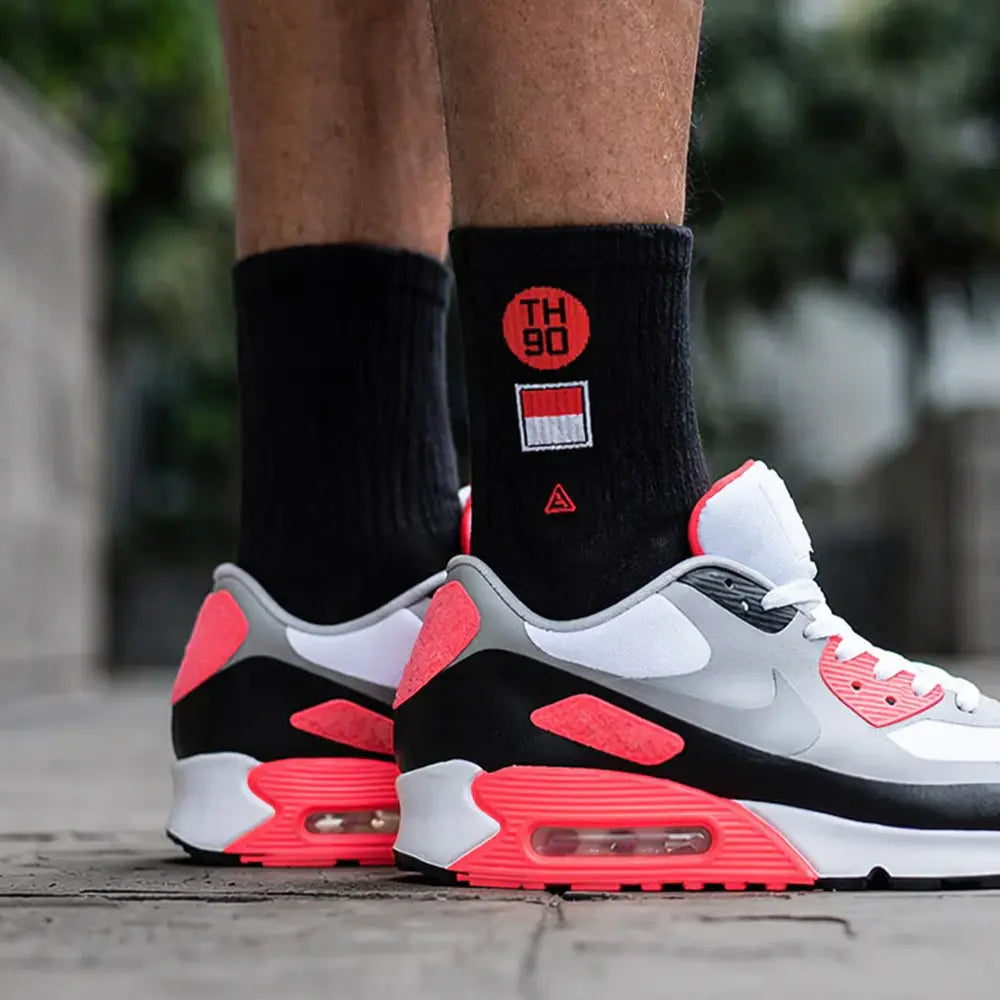 SNKR Crew Socks 'AM Infared'