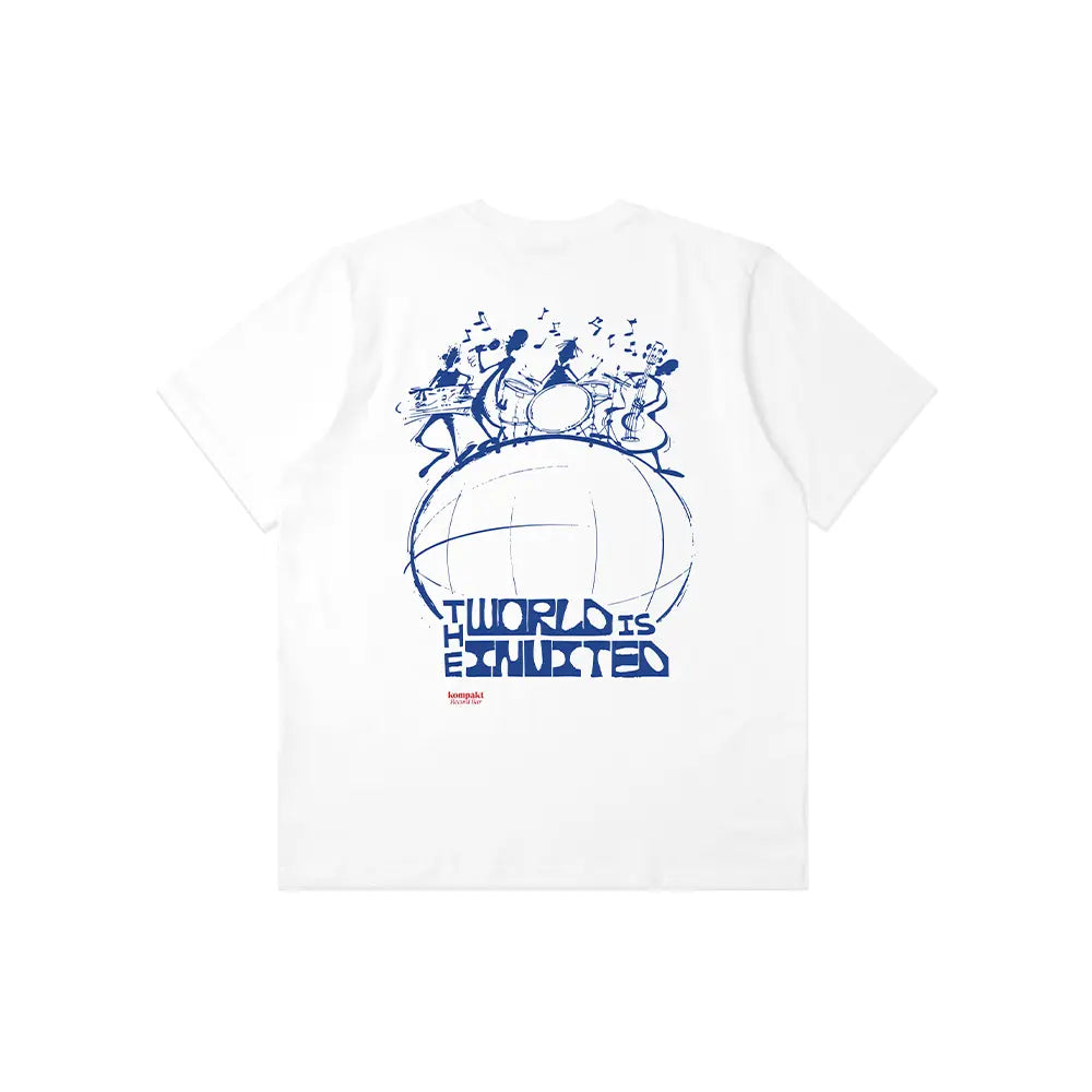 Elijah Anderson x KRB Graphic Tee 'White Blue'