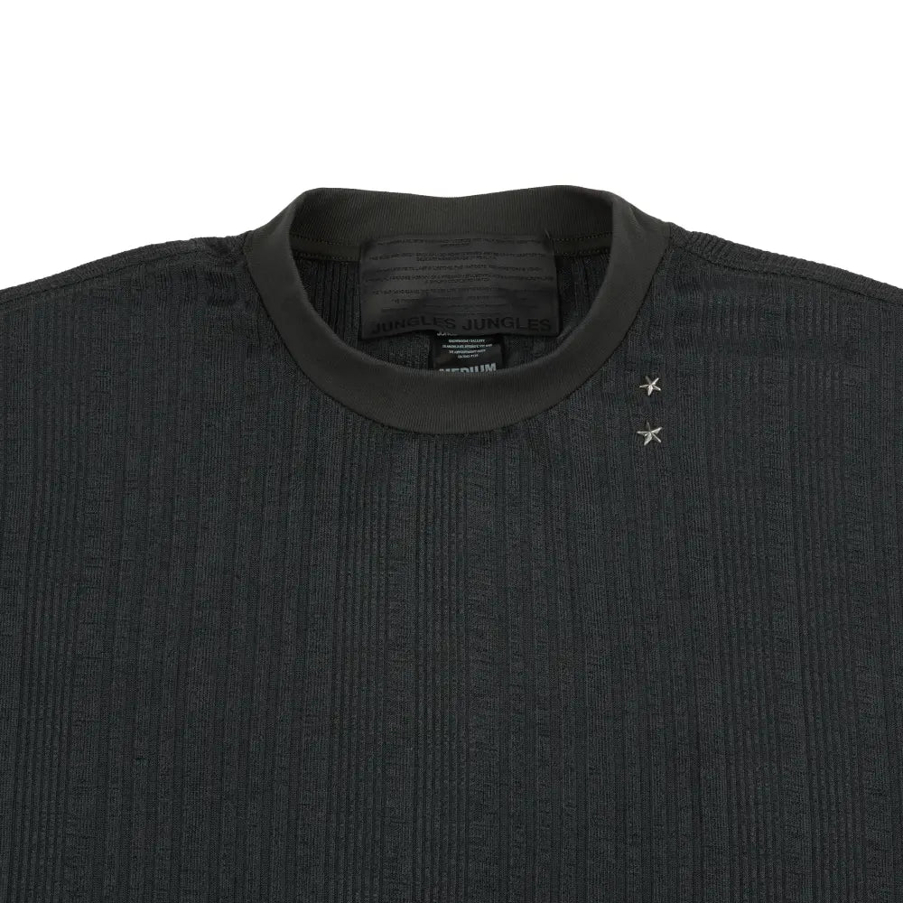 Knit Stripe Tee 'Navy'