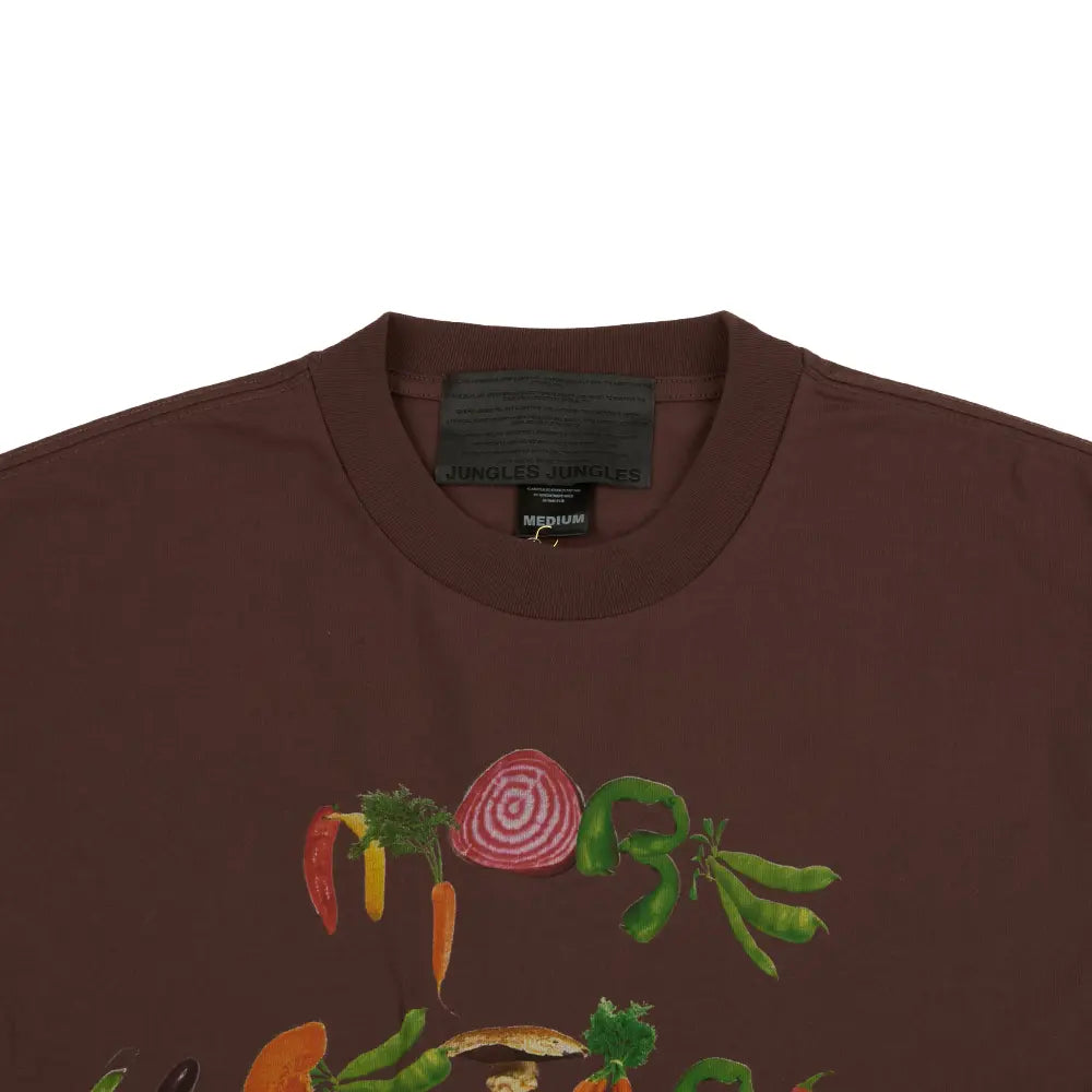 More Vegetables Tee 'Brown'