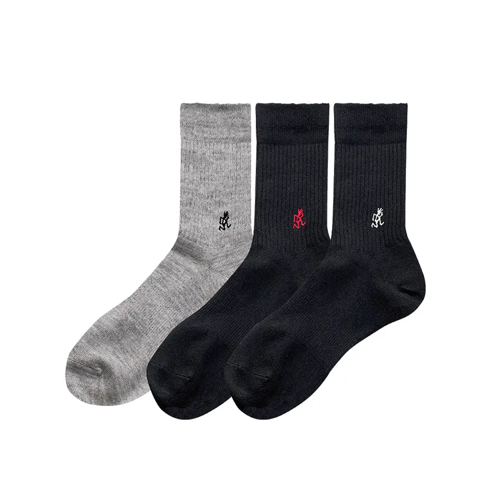 Gramicci Basic Crew Socks - 3 Pack