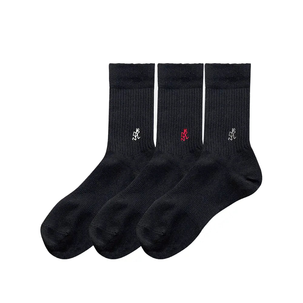 Gramicci Basic Crew Socks - 3 Pack