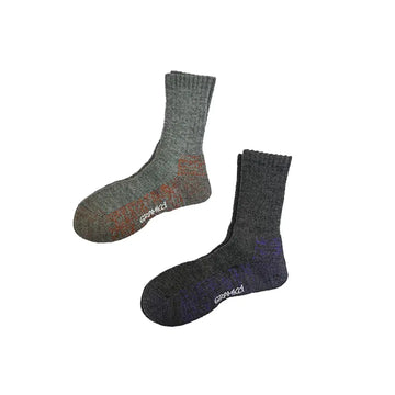 Wool Mix Full Pile Crew Socks