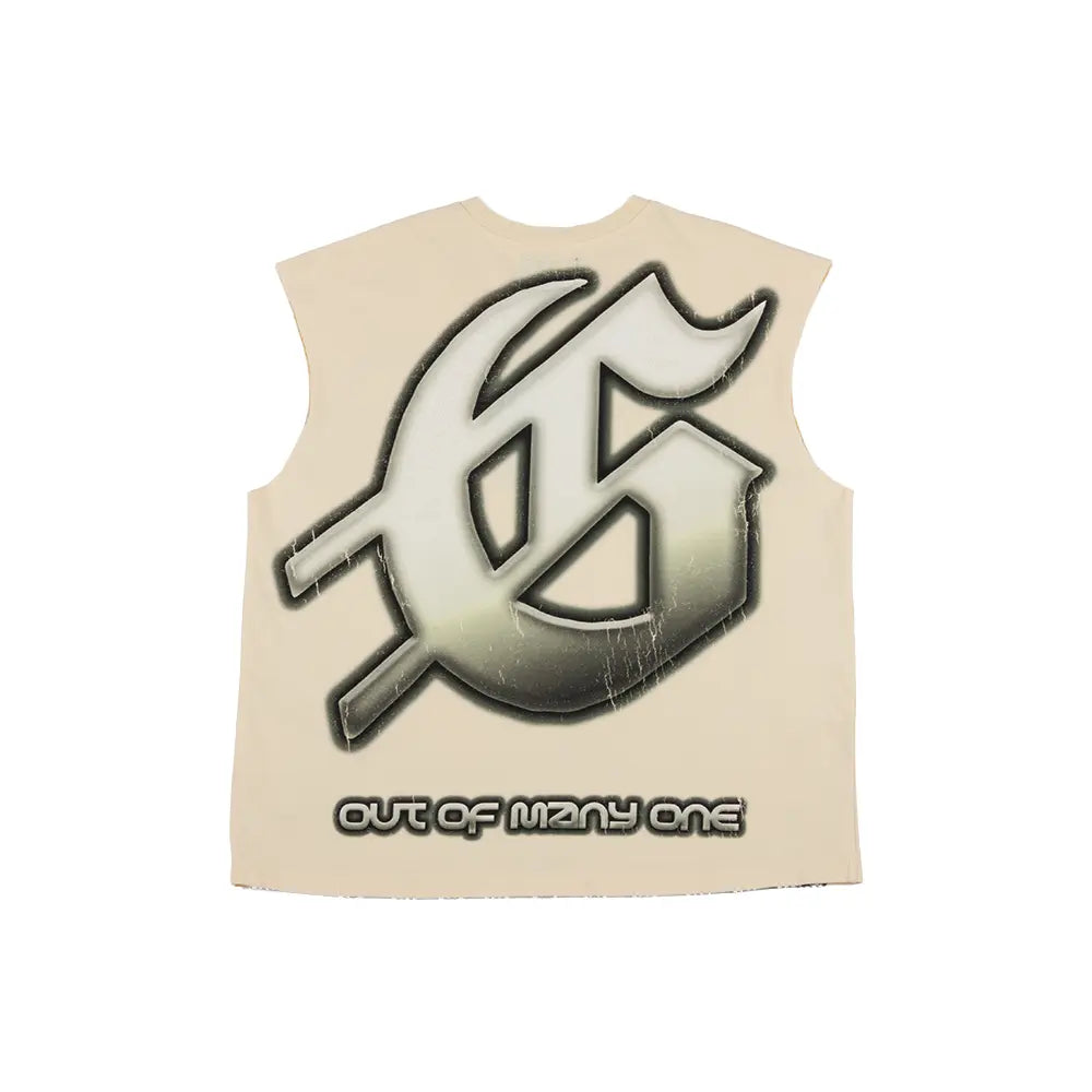 Sunken Liberty 2 Sleeveless 'Bone'