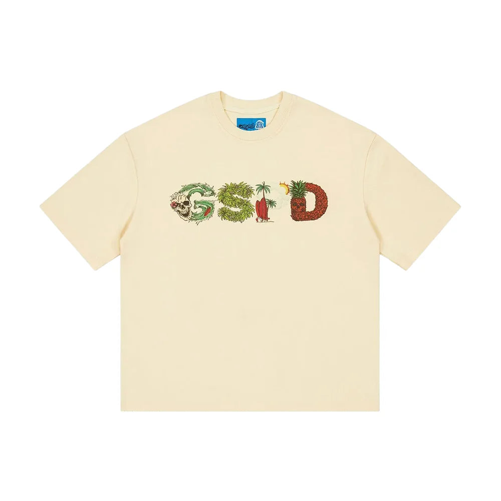 Surfs Up Tee 'Bone'