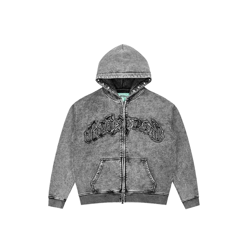 Symmetric Studded Set 'Acid Wash'