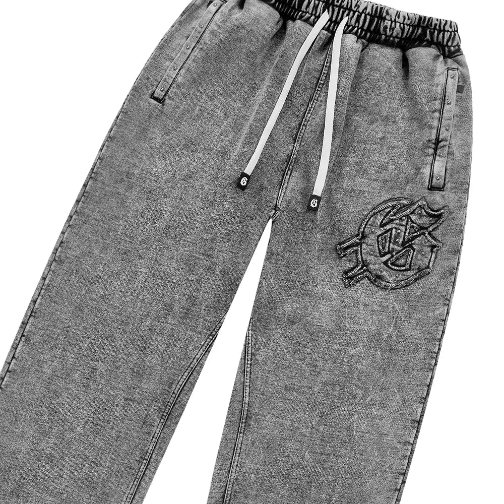 Symmetric Studded Set 'Acid Wash'