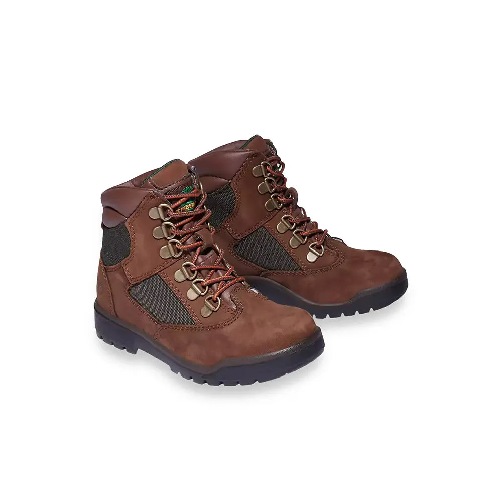 6-Inch Field Boots PS 'Dark Brown Nubuck'