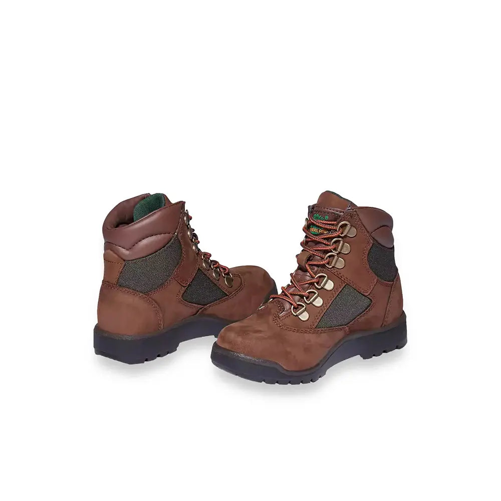 6-Inch Field Boots PS 'Dark Brown Nubuck'
