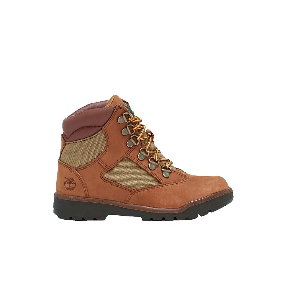 6-Inch Field Boots PS 'Medium Brown Nubuck'