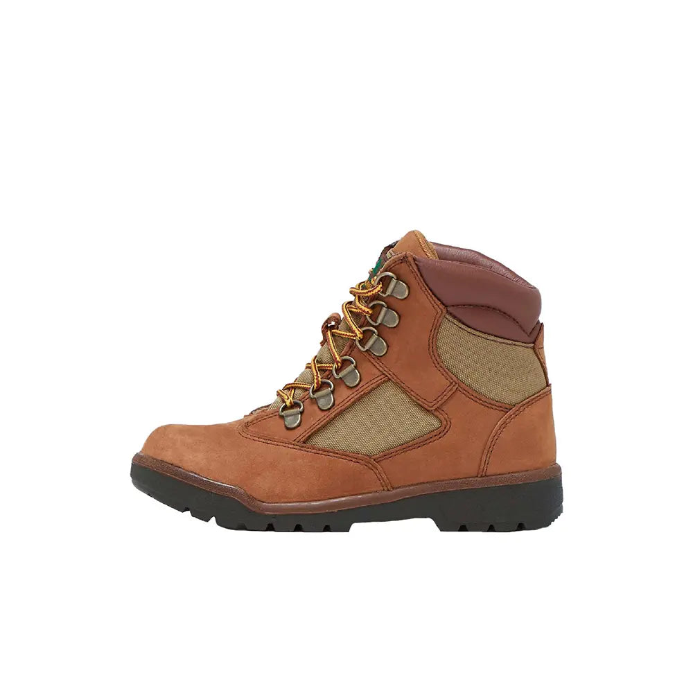 6-Inch Field Boots PS 'Medium Brown Nubuck'