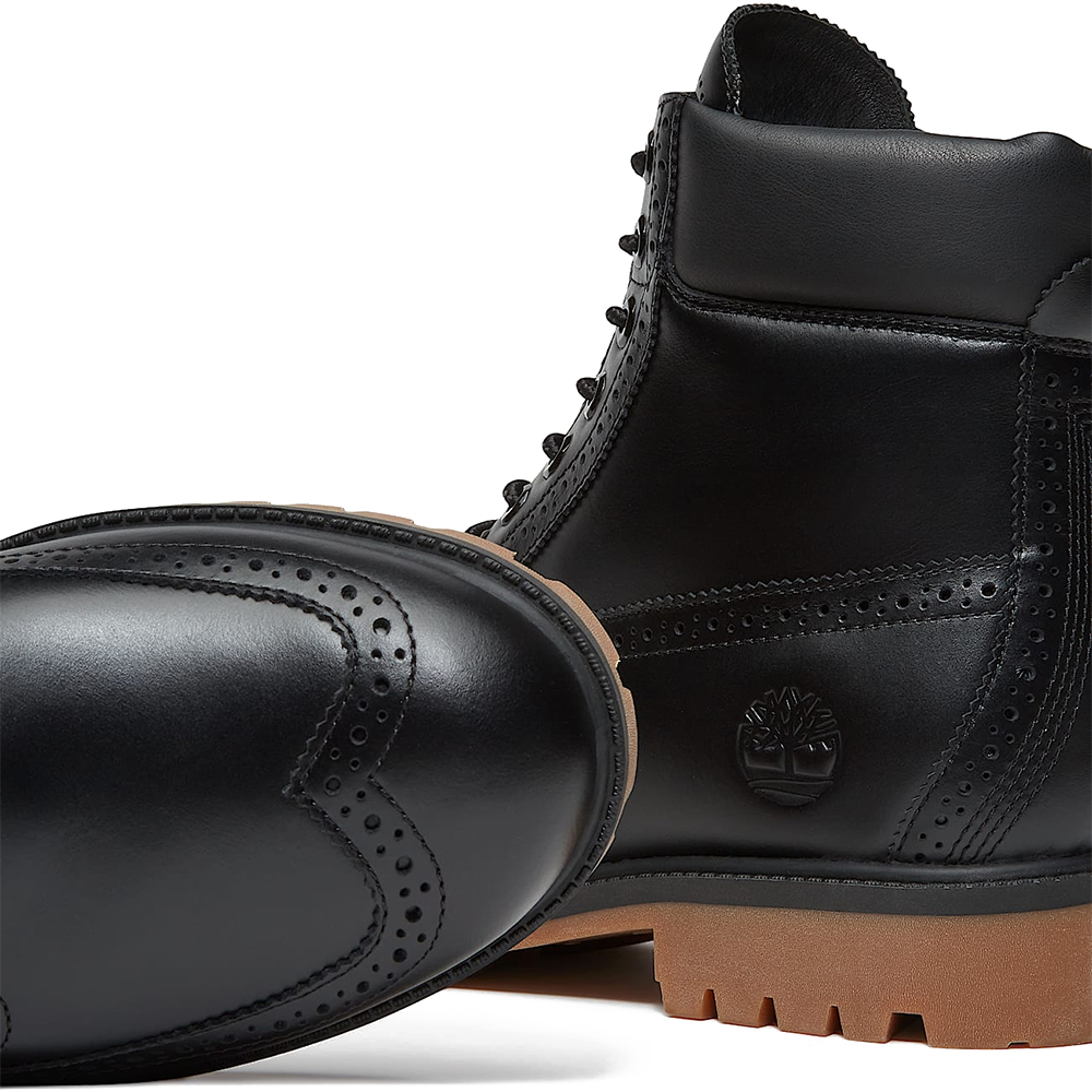 Heritage 6-Inch Waterproof Boot 'Black Full-Grain'