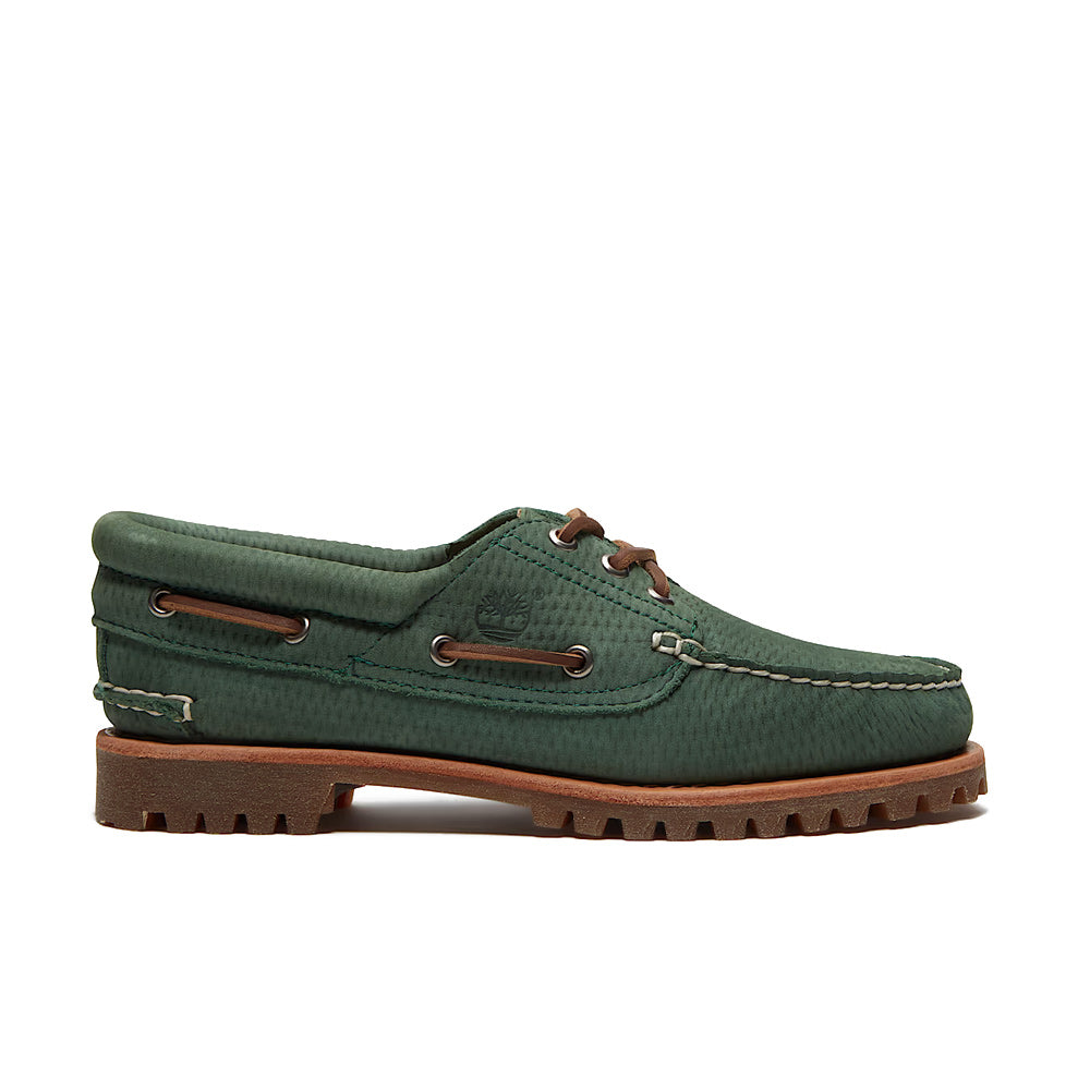 W Authentic Boat Shoe 'Green Nubuck'