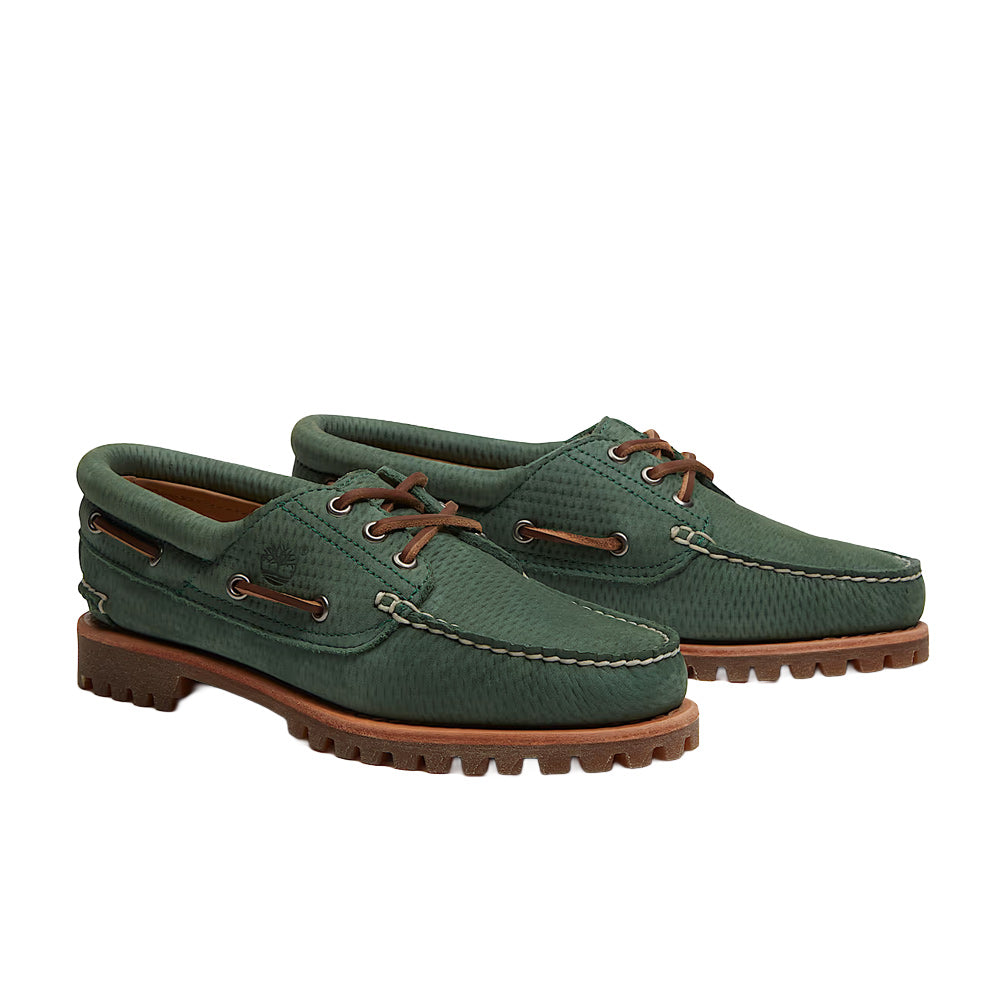 W Authentic Boat Shoe 'Green Nubuck'