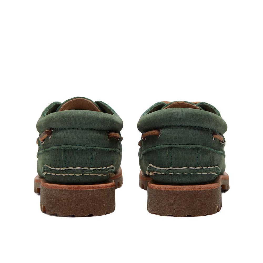 W Authentic Boat Shoe 'Green Nubuck'