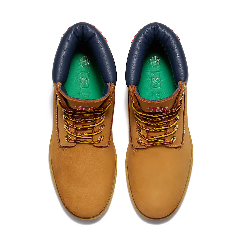 New Era x MLB x Boston Red Sox Heritage 6-Inch Waterproof Boot 'Wheat Blue'