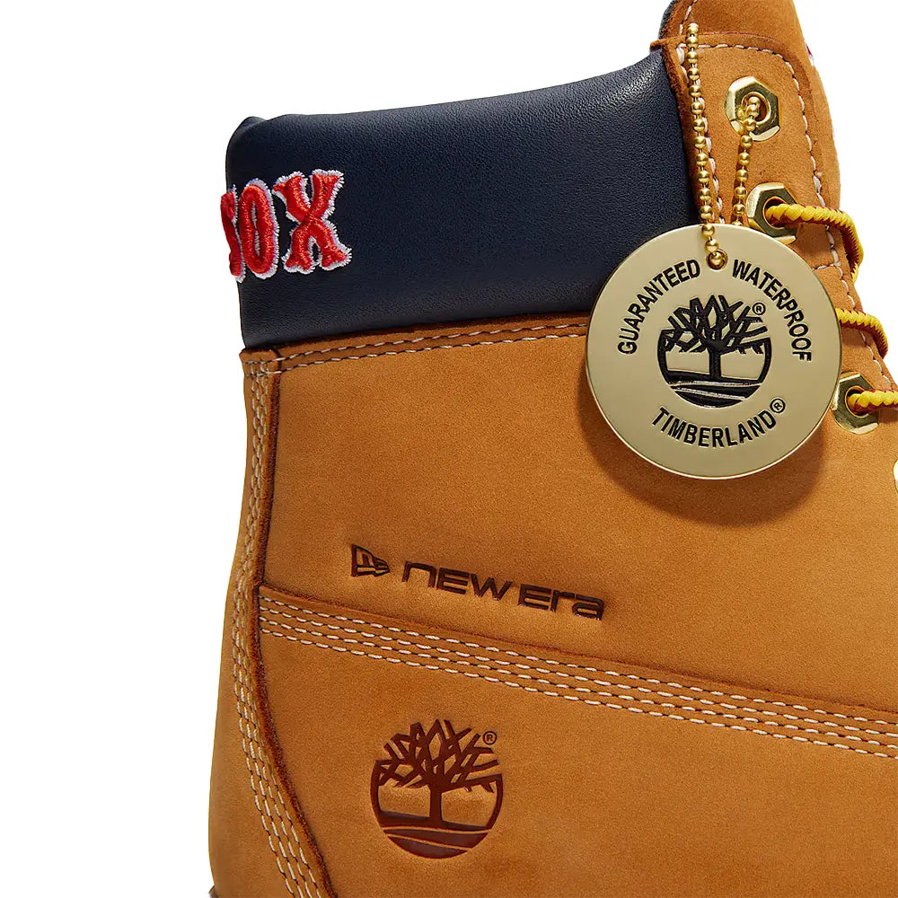 New Era x MLB x Boston Red Sox Heritage 6-Inch Waterproof Boot 'Wheat Blue'