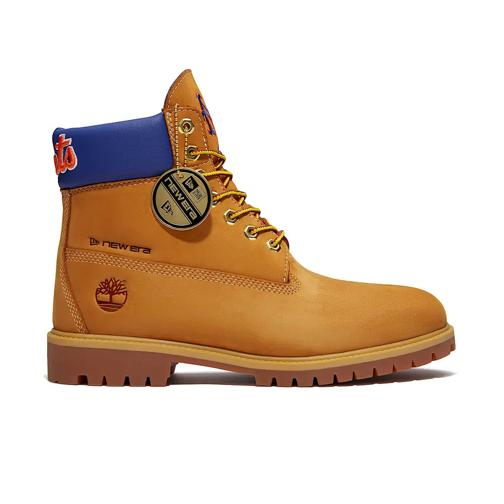 New Era x MLB x New York Mets Heritage 6-Inch Waterproof Boot 'Wheat Blue'