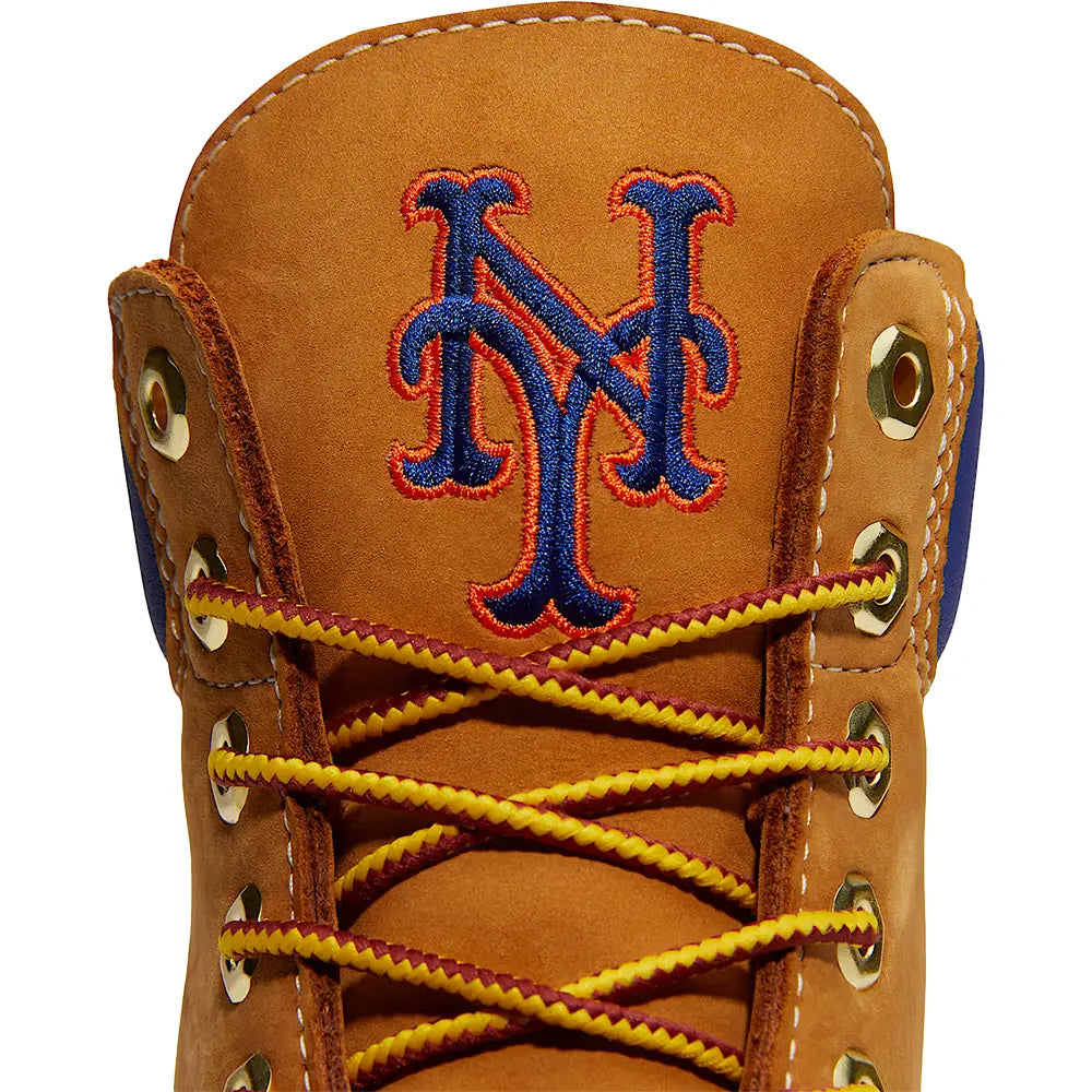 New Era x MLB x New York Mets Heritage 6-Inch Waterproof Boot 'Wheat Blue'