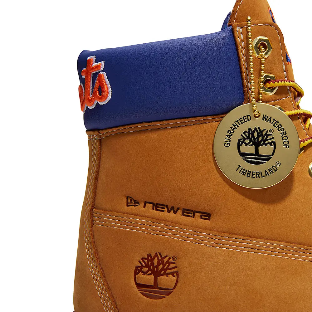 New Era x MLB x New York Mets Heritage 6-Inch Waterproof Boot 'Wheat Blue'