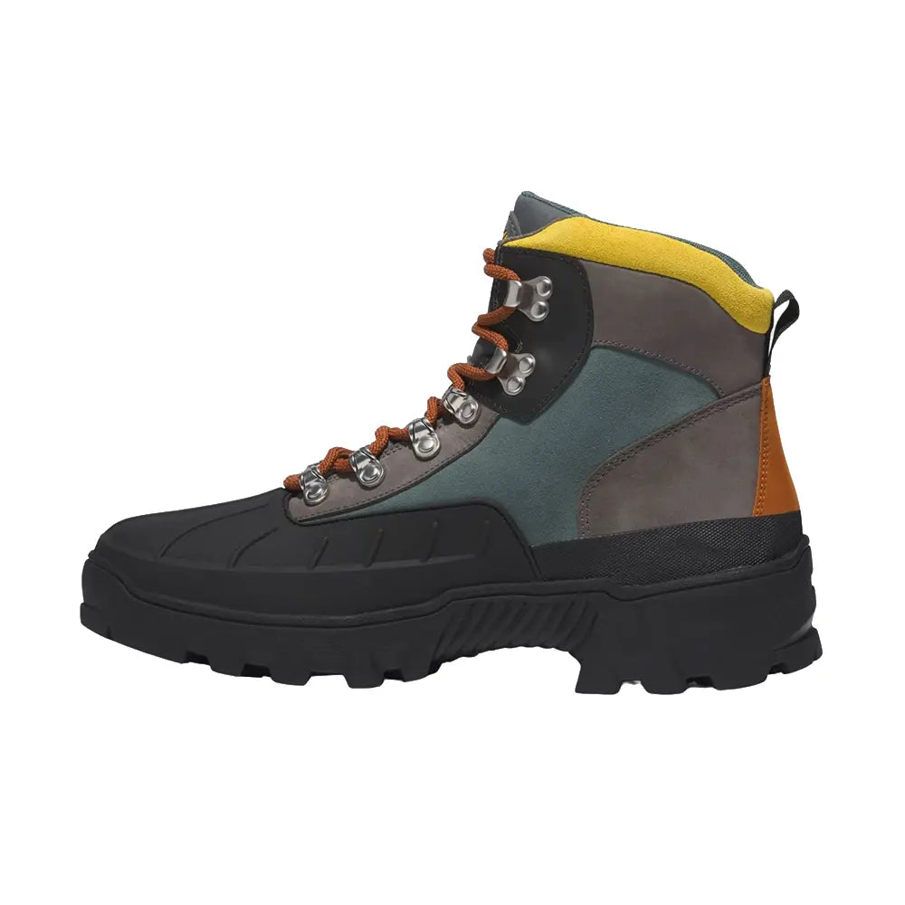 Vibram Euro Hiker Shell Toe Boots 'Medium Grey Nubuck'