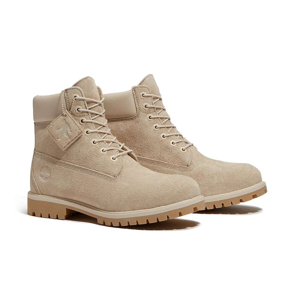 Heritage 6-Inch Waterproof Boot 'Light Beige Suede'