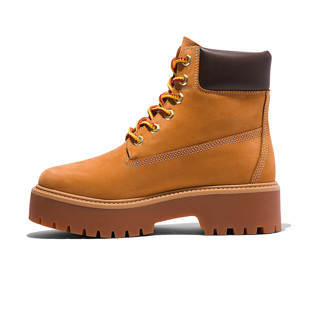 W Stone Street 6-Inch Lace Up Waterproof Platform Boot 'Wheat'