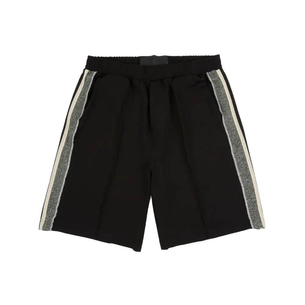 Knit Panel Shorts 'Black'