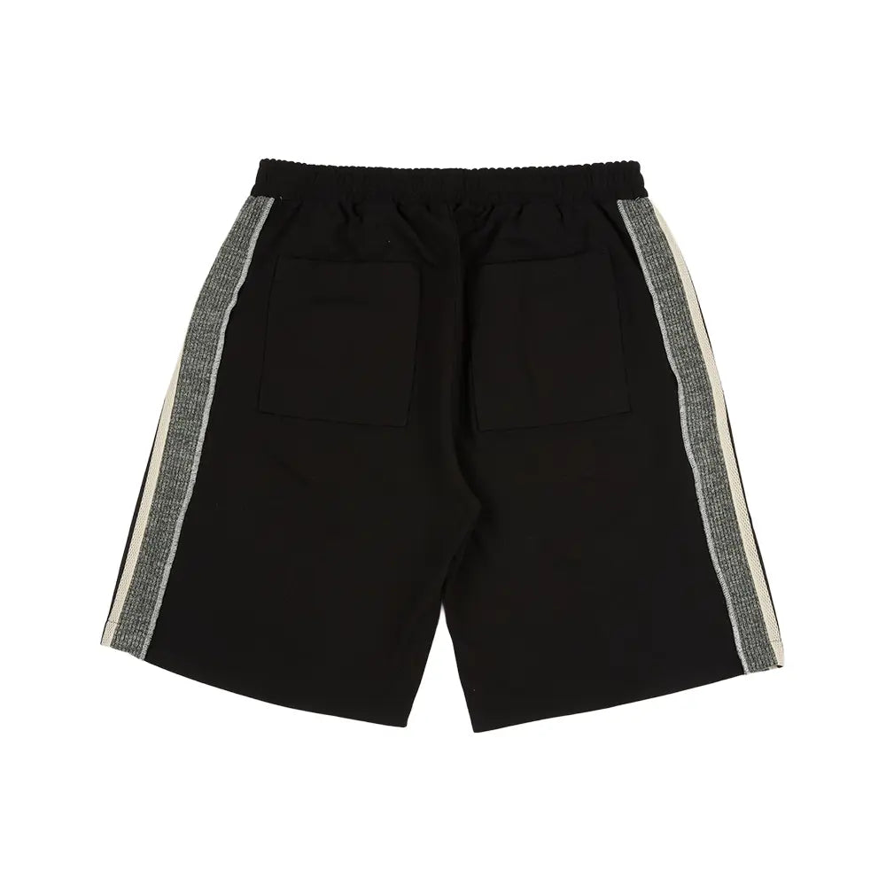 Knit Panel Shorts 'Black'