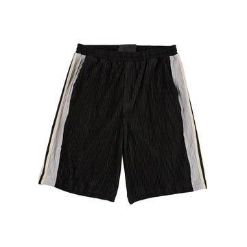 Weave Trim Pleat Short 'Black'