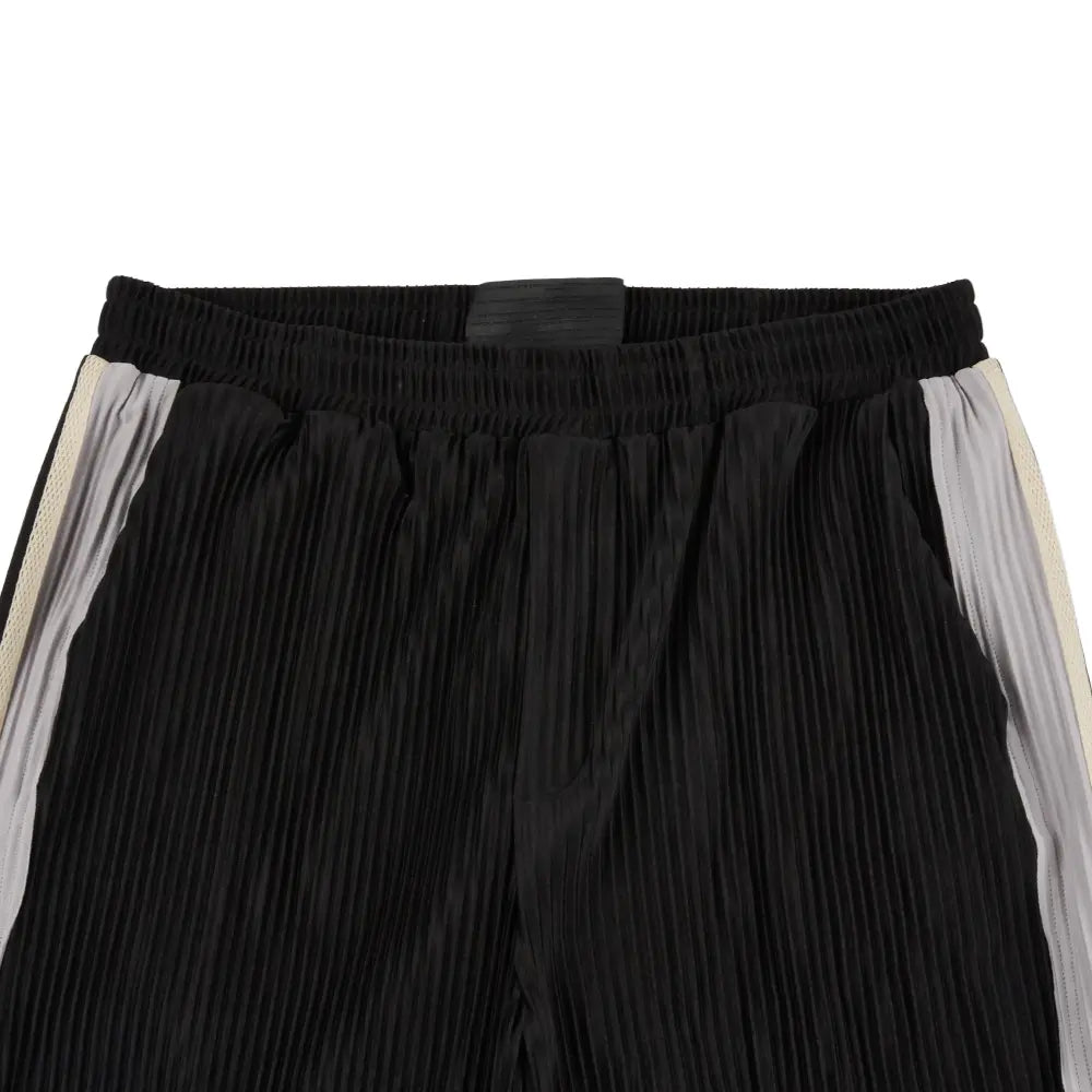 Weave Trim Pleat Short 'Black'