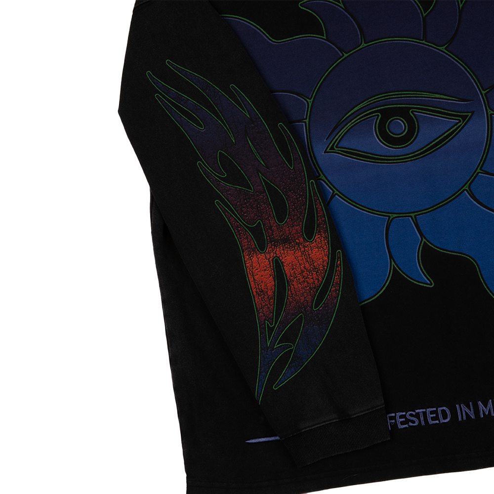 U.A.P LS Tee 'Black Wash'